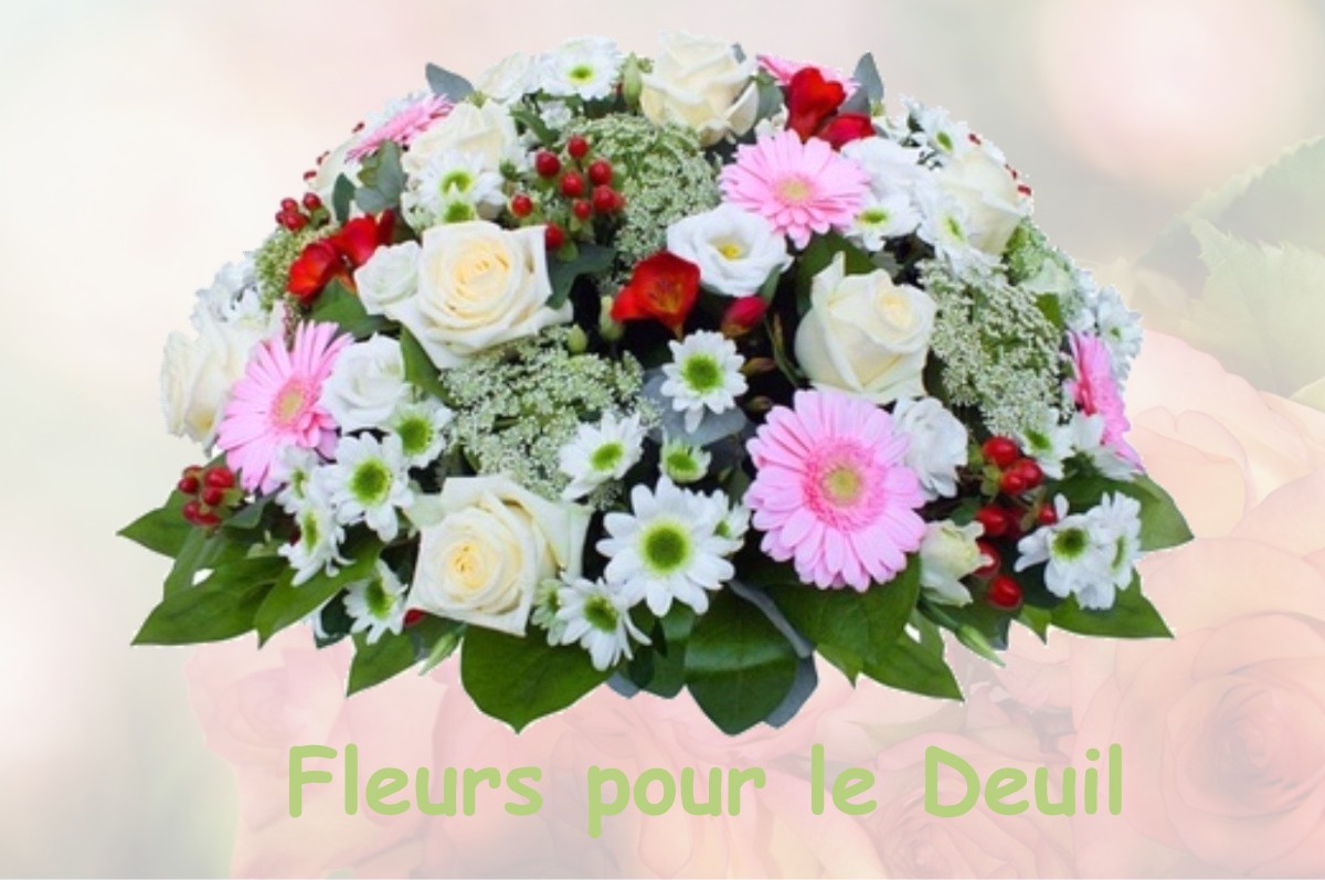 fleurs deuil LA-ROE